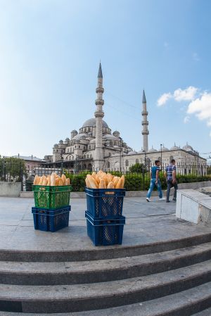 stefano majno istanbul turkey ramazan taksim square bread minarets.JPG